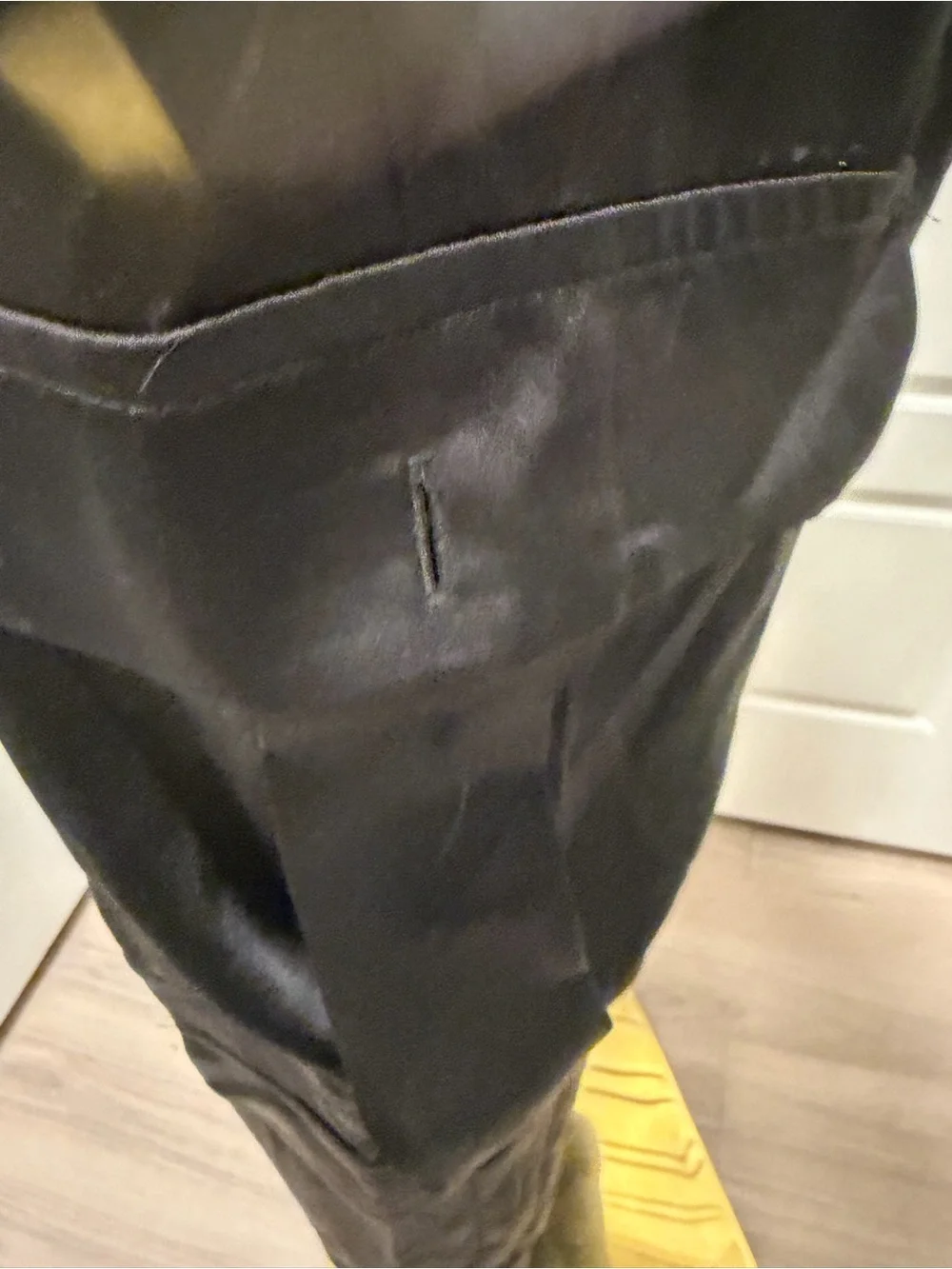 Zara Sleeveless Black Utility Jumpsuit with Belt - Picture 5 of 8